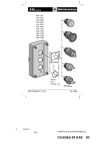 XAL... Plastic control stations, Instruction Sheet