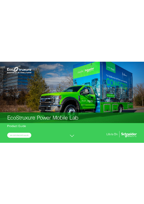 EcoStruxure Power Mobile Lab Product Guide