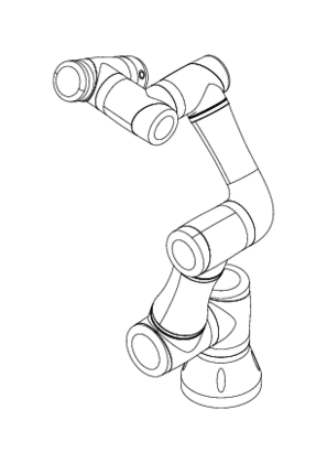 Lexium Cobot L03S CAD simplified