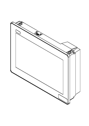 10 W Touch advanced display WVGA - 3D CAD