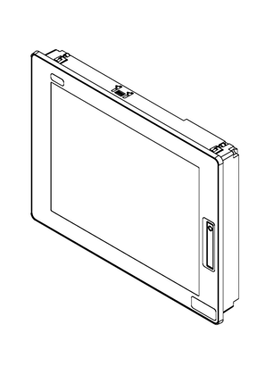 12.1 Touch smart display WVGA - 3D CAD