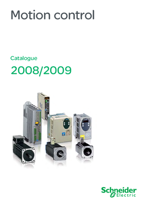 Catalog Motion control - 2008-2009