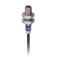 XS108B3PBL2 : inductive sensor XS1 M8, L33mm, stainless, Sn2.5mm, 12..24VDC, cable 2m