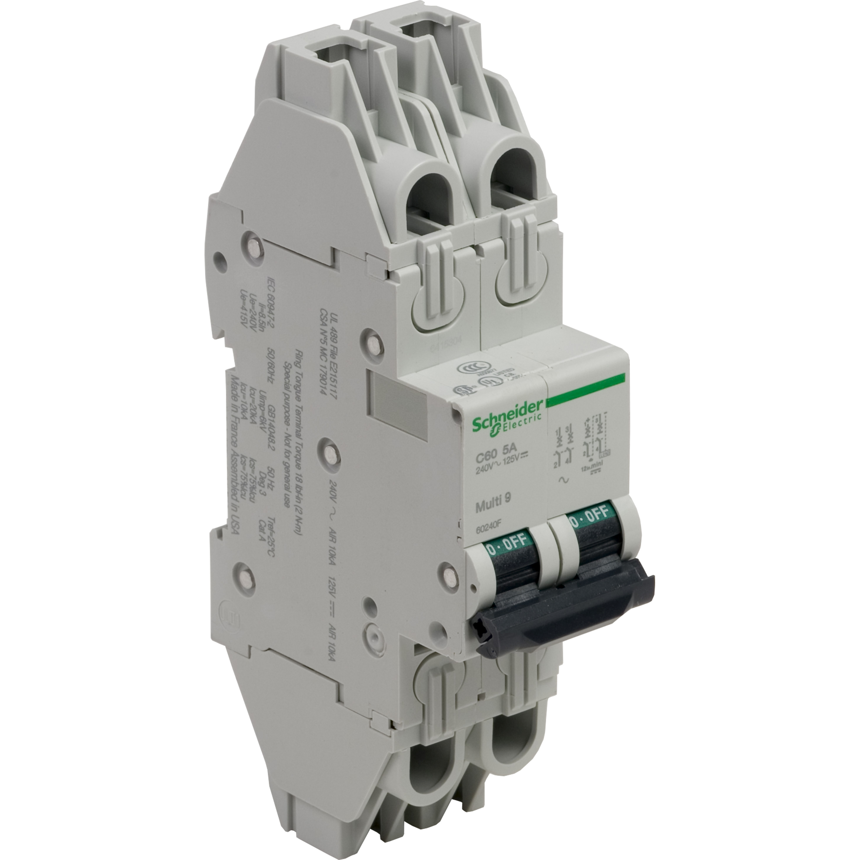 Product image for SQD 60240F MINIATURE CIRCUIT BREAKE