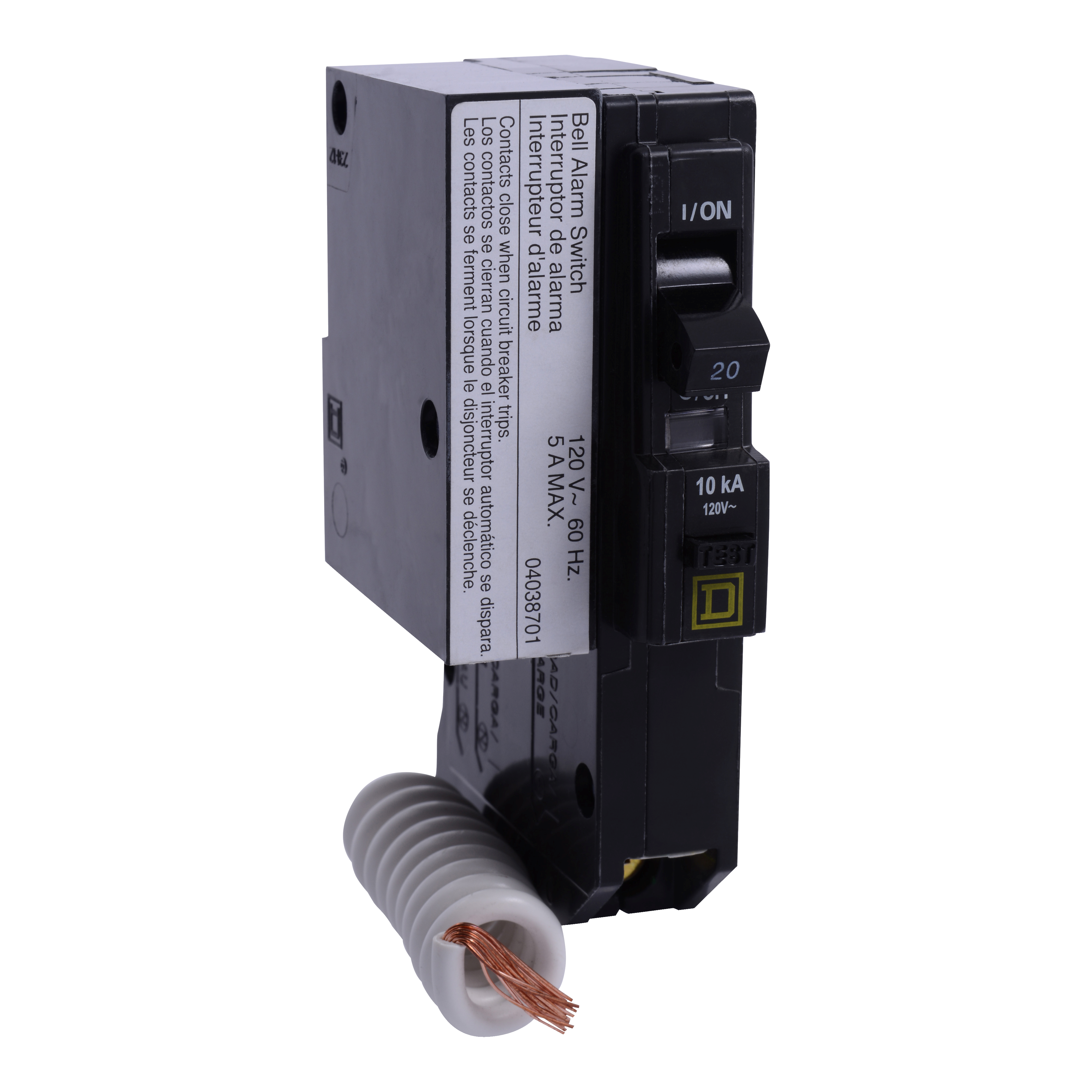 SQUARE D QO120EPD2100 : MINIATURE CIRCUIT BREAKER 120V 20A | Gordon