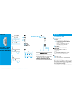Image of Universal Dimmer Installation Sheet