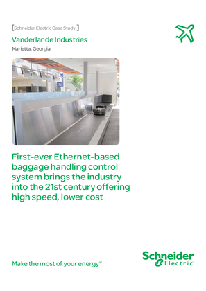Image of Schneider Electric Case Study: Vanderlande Industries