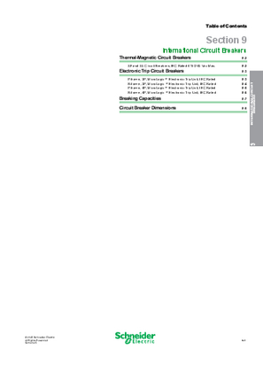 Image of Supplemental Digest 09: International Circuit Breakers