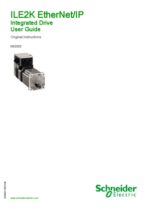 이미지 ILE2K EtherNet/IP - Integrated Drive, User Guide