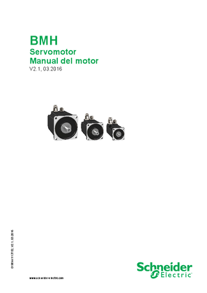 Imagen de BMH Servomotor Manual del motor