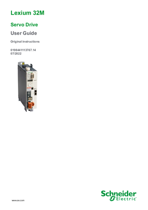 Image of Lexium 32M Servo Drive, User Guide