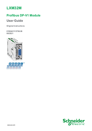 Image of VW3A3607 - LXM32M Profibus DP-V1 Module Fieldbus, User Manual