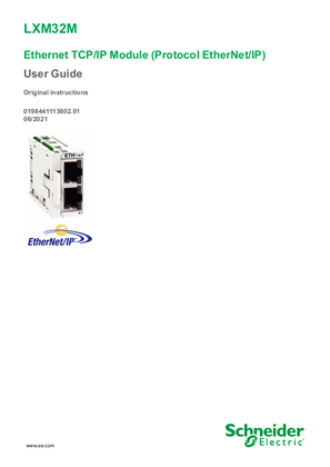 的映像 VW3A3616 - LXM32M Ethernet TCP/IP Module (Protocol EtherNet/IP) User Guide