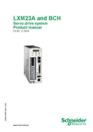 的映像 LXM23A and BCH Servo drive system Product manual
