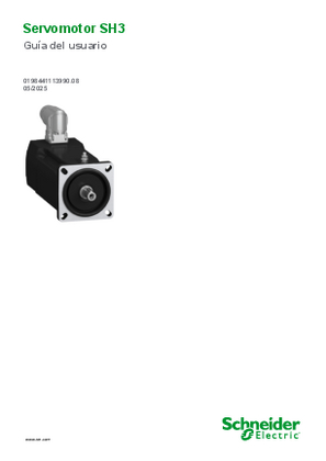 Imagen de SH3 Servomotor, Guía del usuario