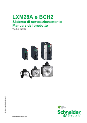 Immagine di LXM28A e BCH2 Sistema di servoazionamento, Manuale del prodotto