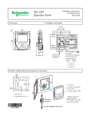 Image of TAC OP7 Operator Panel