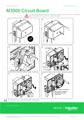 Image de M3000 Circuit Board Installation Instructions