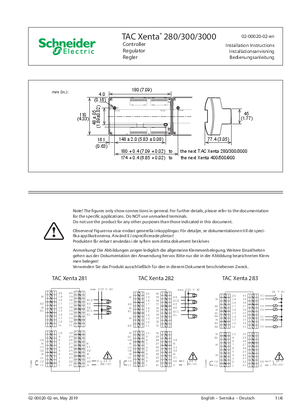 Image of TAC Xenta 280/300/3000 Controller