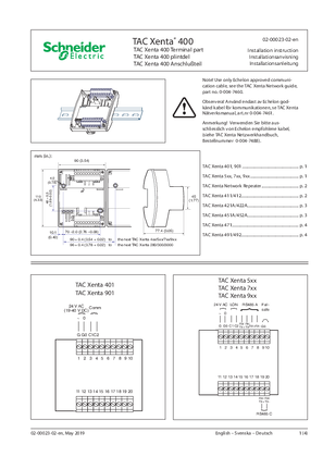 Image of TAC Xenta 400 Terminal Part