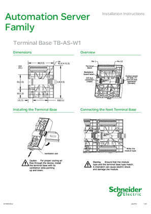 Image of Terminal Base TB-AS-W1
