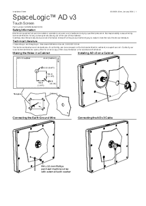 Hình ảnh của SpaceLogic™ AD Installation Sheet