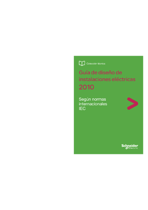 Guía de diseño de instalaciones eléctricas