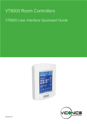 Imagen de VT8000 Quick Start User Interface Guide
