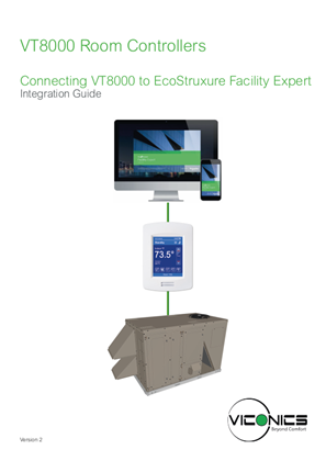 Imagem de Connecting VT8000 Room Controllers to EcoStruxure Facility Expert Integration Guide