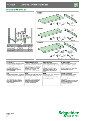 Image of M.plate V.fixNT/withdNS1600-NT/NW - Instruction Sheet