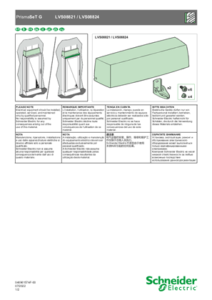 Image of Trunking spreader - Instruction Sheet