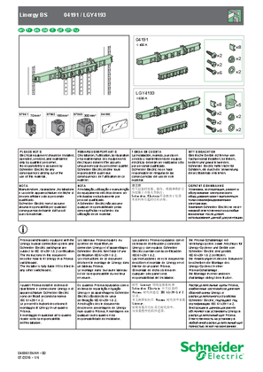 Imagen de Linergy BS - Insulationg busbar support - Rear busbar support