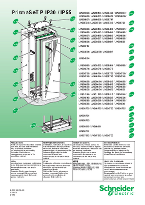 Image of PrismaSeT P IP30/IP55 enclosure - Instruction Sheet
