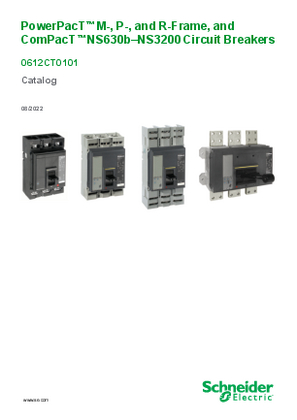 Imagen de PowerPacT M-, P-, and R-frame and NS Circuit Breakers Catalog