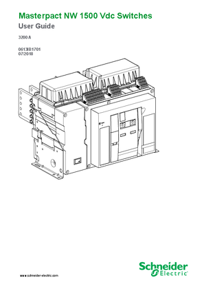 Immagine di Masterpact NW 1500 Vdc Switch-Guida per l'utente