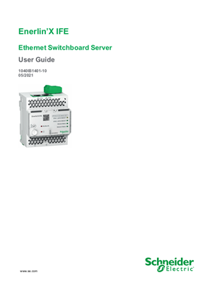 Image of Enerlin’X IFE Ethernet Switchboard Server User Guide