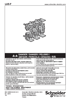 イメージ LA5 F...... Contactors / accessories /main contact sets
