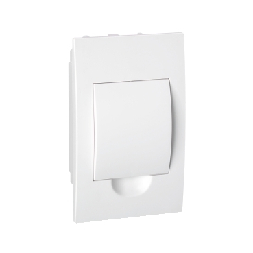 Image de 13645 : Pragma - mini coffret encastré - IP40 - 1x4 modules - porte opaque