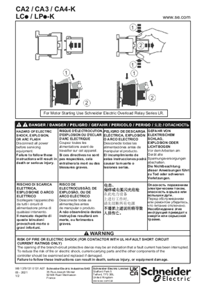 的映像 CA2/CA3/CA4/LC./LP.-K Add-on contact blocks and surge supressor - 说明页