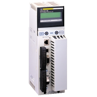 的映像 140CPU67160 : Unity 处理器 无算术协处理器 Modicon Quantum - 1024 KB - 266 MHz