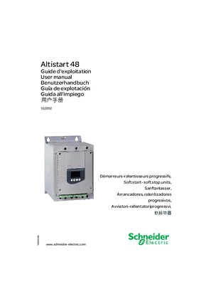 Image of ATS48 User manual