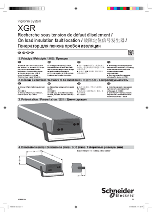 Image of XGR, On load insulation fault location