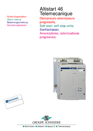 Image of User's manual ATS46