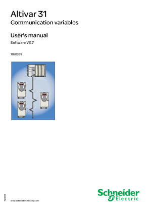 Image of ATV31 Communication variables