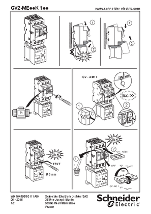 イメージ GV2 ME..K1.. D.O.L. starters, non-reversing