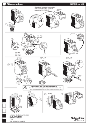的映像 GV2P..H7 Adaptateur