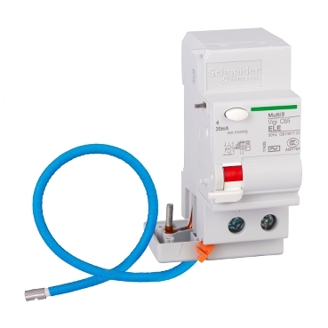 的映像 17435 : Vigi C65 ELE (G) 电子式剩余电流动作保护附件 - 3P - 40A - 400V - 30mA - AC类（瞬动型）