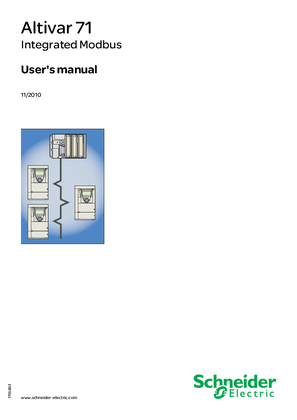 Image of ATV61/ATV71 Integrated Modbus manual