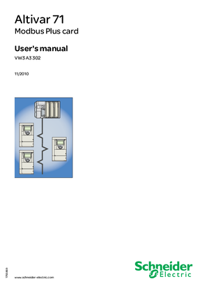 Imagem de ATV71 Modbus Plus manual - VW3A3302