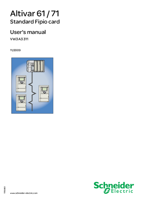 Image of ATV61/71 Standard Fipio manual - VW3A3311